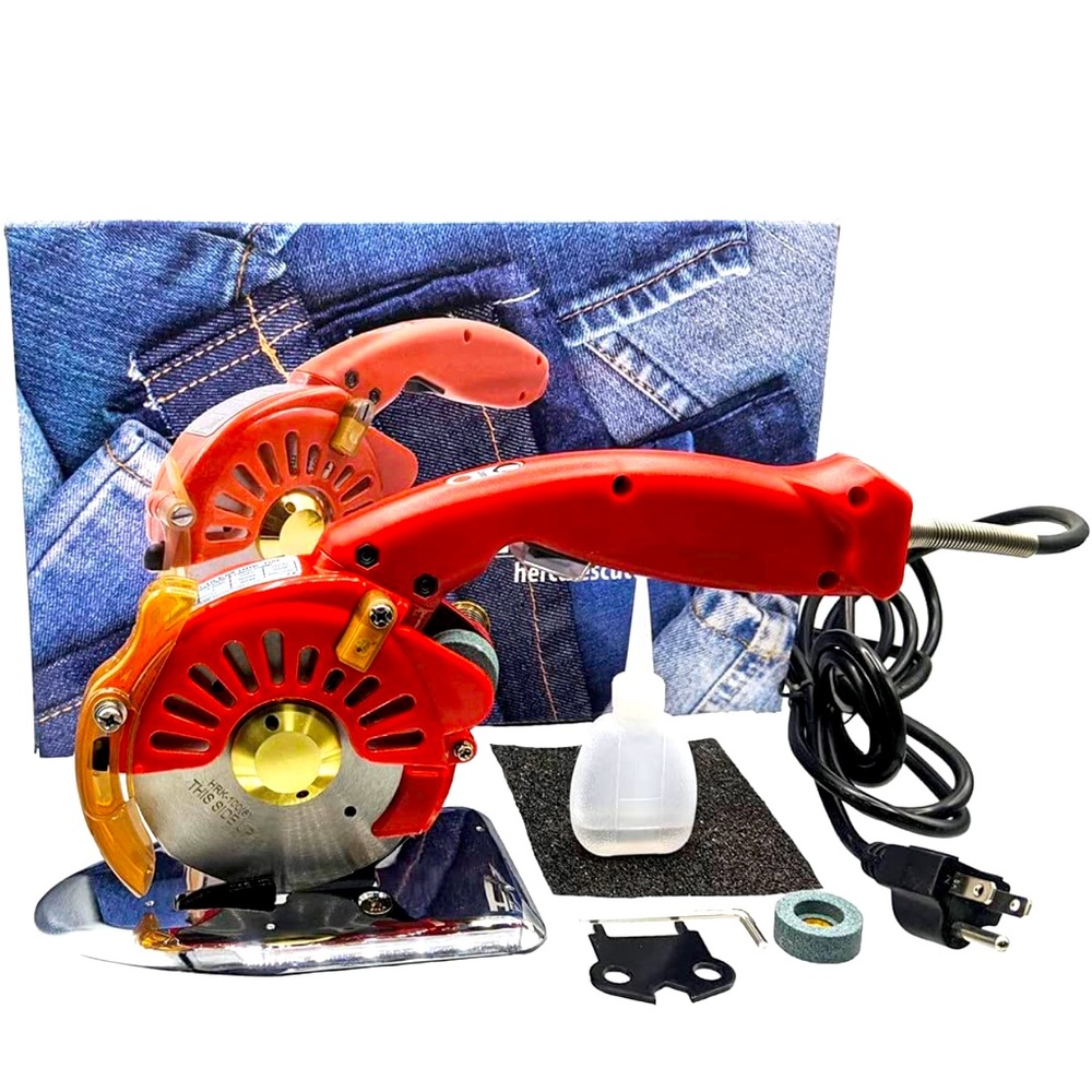 Hercules HRK-100 5-Speed Electric Rotary Cutter for Cloth